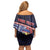 Personalized American Samoa Family Matching Off Shoulder Short Dress and Hawaiian Shirt Bald Eagle With Polynesian Pattern - Polynesian Pride