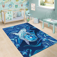 Northern Mariana Islands Area Rug Galaxy Polynesian Shark Tattoo - Polynesian Pride