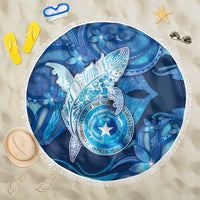 Northern Mariana Islands Beach Blanket Galaxy Polynesian Shark Tattoo - Polynesian Pride