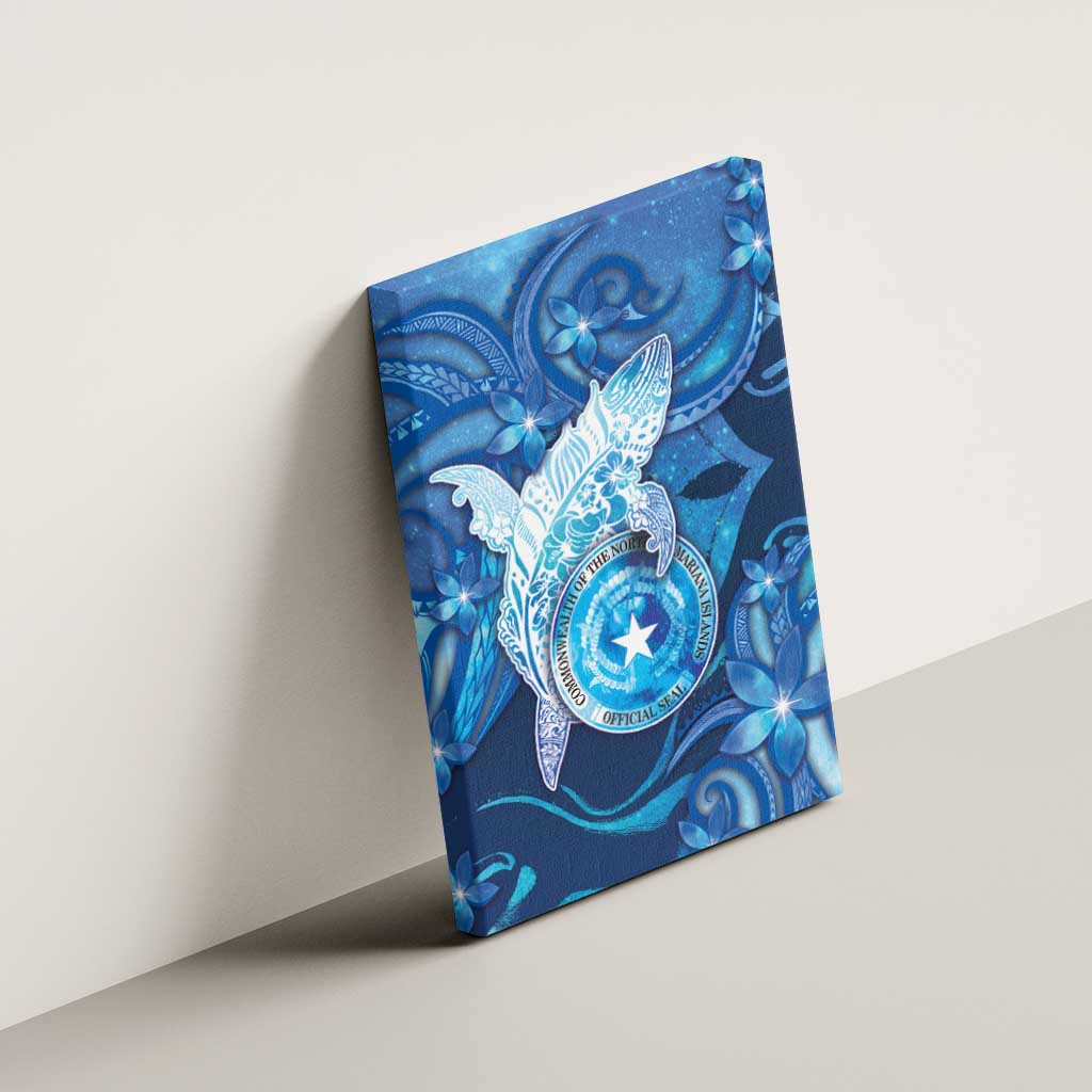 Northern Mariana Islands Canvas Wall Art Galaxy Polynesian Shark Tattoo DT05 - Polynesian Pride