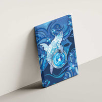 Northern Mariana Islands Canvas Wall Art Galaxy Polynesian Shark Tattoo DT05 - Polynesian Pride