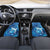 Northern Mariana Islands Car Mats Galaxy Polynesian Shark Tattoo - Polynesian Pride