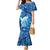 Personalised Northern Mariana Islands Family Matching Mermaid Dress and Hawaiian Shirt Galaxy Polynesian Shark Tattoo - Polynesian Pride