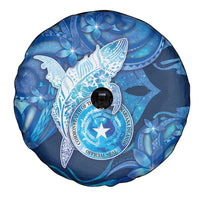 Northern Mariana Islands Spare Tire Cover Galaxy Polynesian Shark Tattoo DT05 - Polynesian Pride