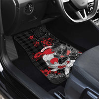 Personalised Hawaiian And Japanese Car Mats Aloha Koi Fish Palaka Patterns - Polynesian Pride