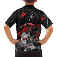 Personalised Hawaiian And Japanese Family Matching Off Shoulder Maxi Dress and Hawaiian Shirt Aloha Koi Fish Palaka Patterns - Polynesian Pride