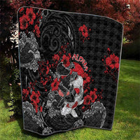 Hawaiian And Japanese Quilt Aloha Koi Fish Palaka Patterns - Polynesian Pride