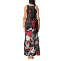 Personalised Hawaiian And Japanese Tank Maxi Dress Aloha Koi Fish Palaka Patterns DT05 - Polynesian Pride