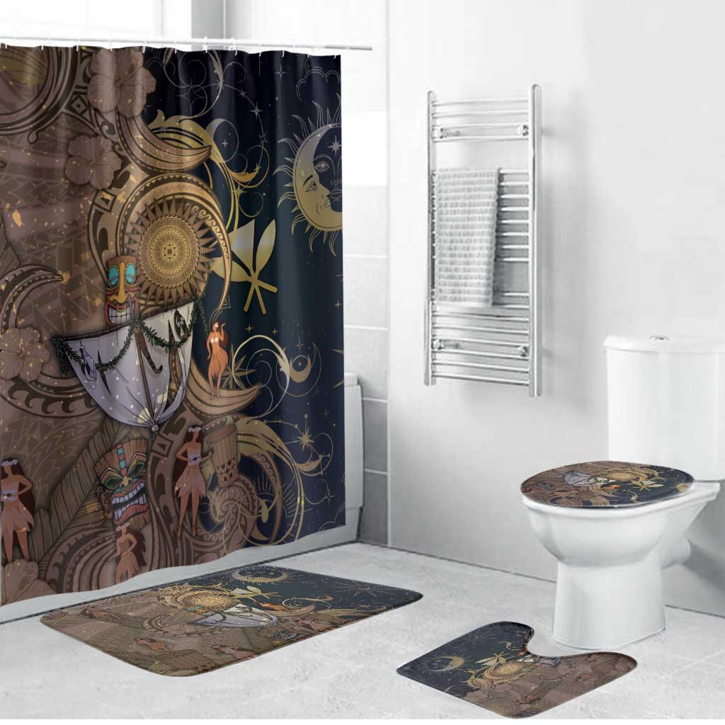 Hawaii Makahiki Bathroom Set Polynesian Sky And Earth - Polynesian Pride