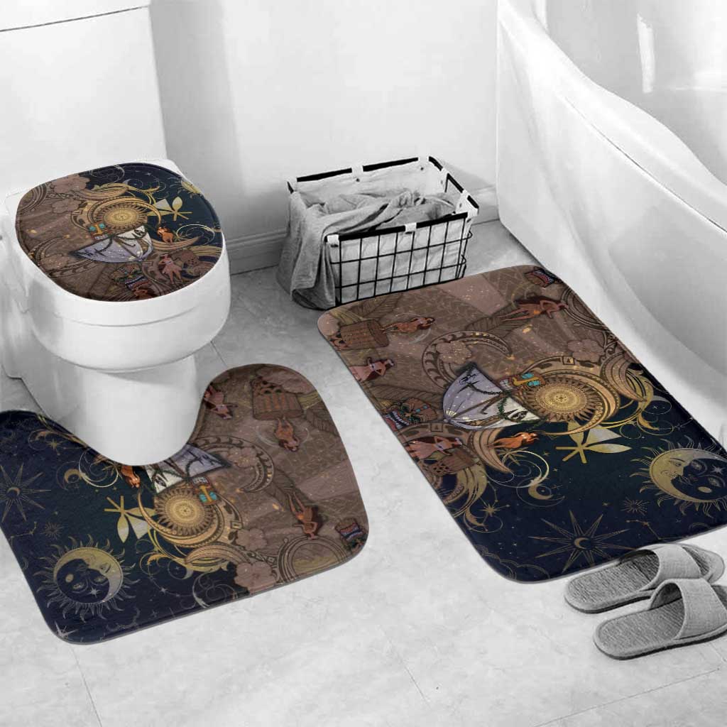 Hawaii Makahiki Bathroom Set Polynesian Sky And Earth - Polynesian Pride