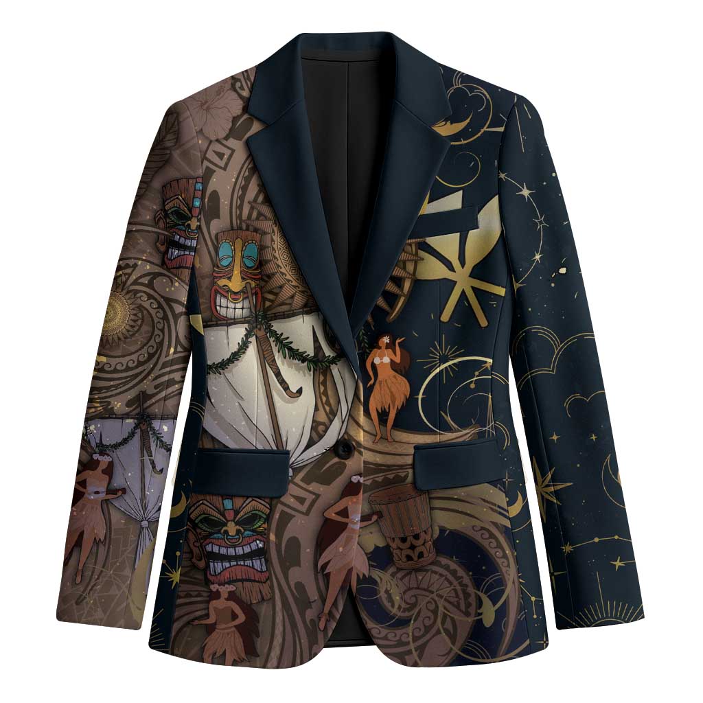Hawaii Makahiki Blazer Polynesian Sky And Earth - Polynesian Pride