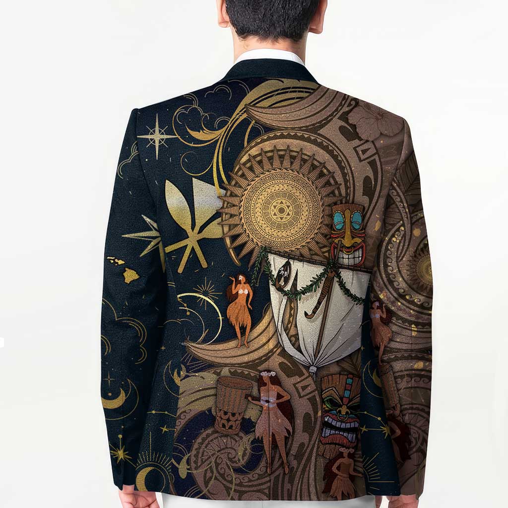 Hawaii Makahiki Blazer Polynesian Sky And Earth - Polynesian Pride
