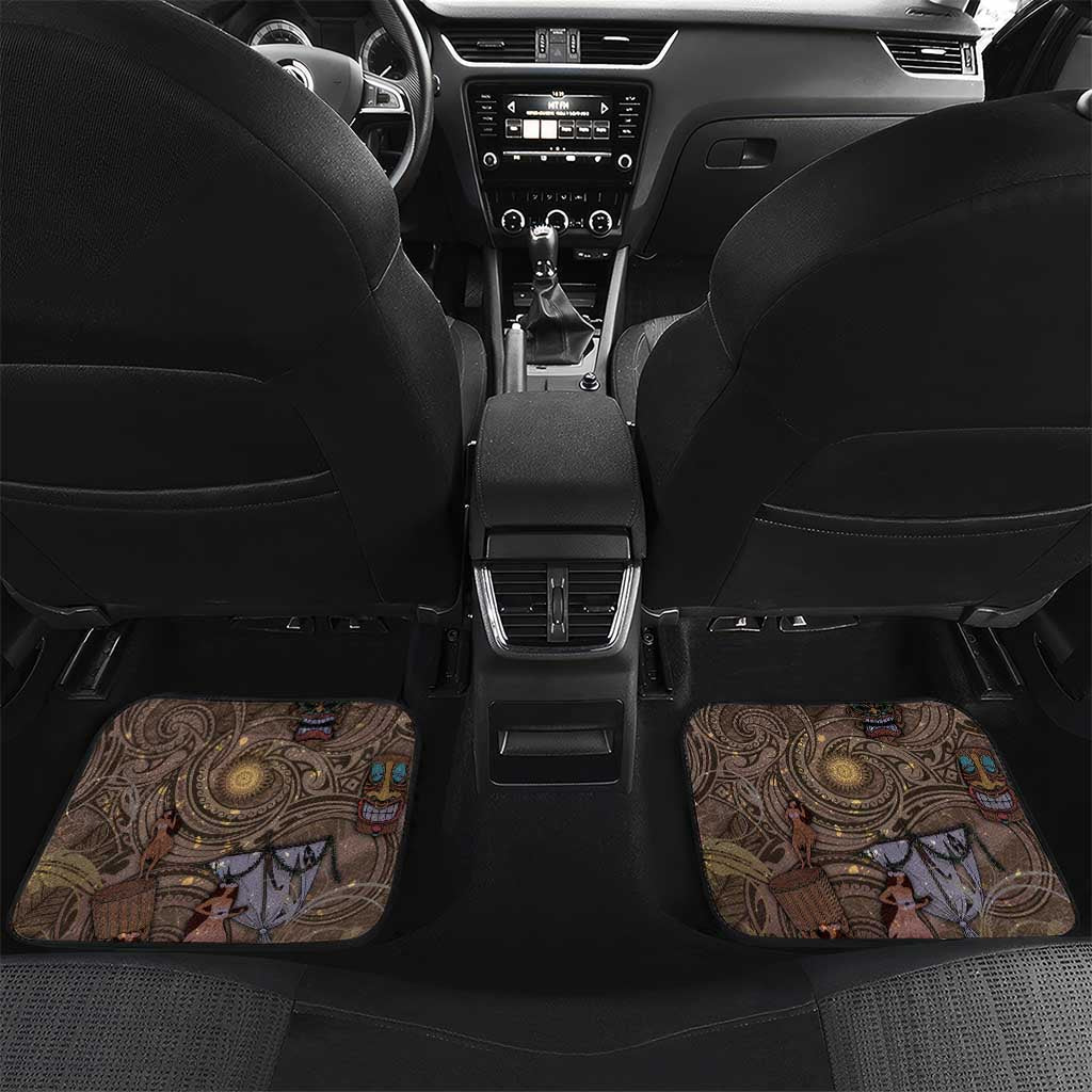 Hawaii Makahiki Car Mats Polynesian Sky And Earth - Polynesian Pride