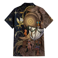 Hawaii Makahiki Family Matching Mermaid Dress and Hawaiian Shirt Polynesian Sky And Earth - Polynesian Pride