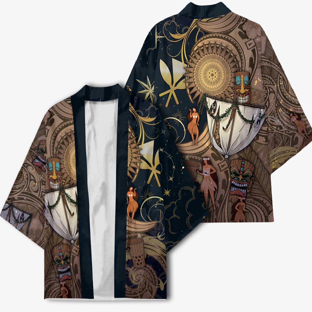 Hawaii Makahiki Kimono Polynesian Sky And Earth - Polynesian Pride