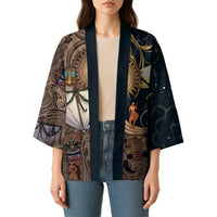 Hawaii Makahiki Kimono Polynesian Sky And Earth - Polynesian Pride