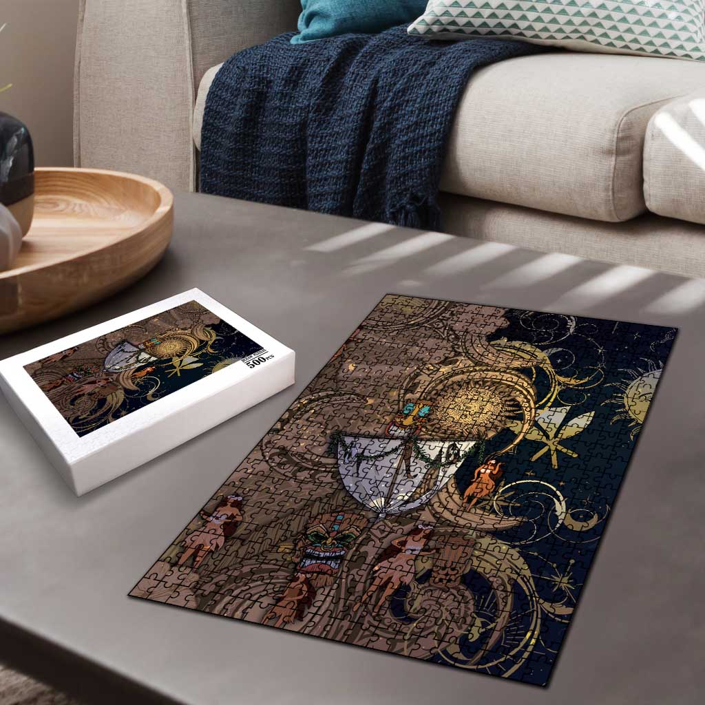 Hawaii Makahiki Puzzle Polynesian Sky And Earth - Polynesian Pride