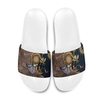 Hawaii Makahiki Slide Sandals Polynesian Sky And Earth - Polynesian Pride