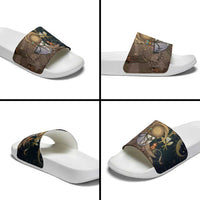 Hawaii Makahiki Slide Sandals Polynesian Sky And Earth - Polynesian Pride