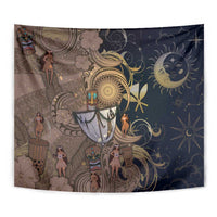 Hawaii Makahiki Tapestry Polynesian Sky And Earth - Polynesian Pride