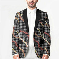 Hawaii Palaka Niihau Shell Lei Blazer Tropical Island Plaid Patterns DT05 - Polynesian Pride