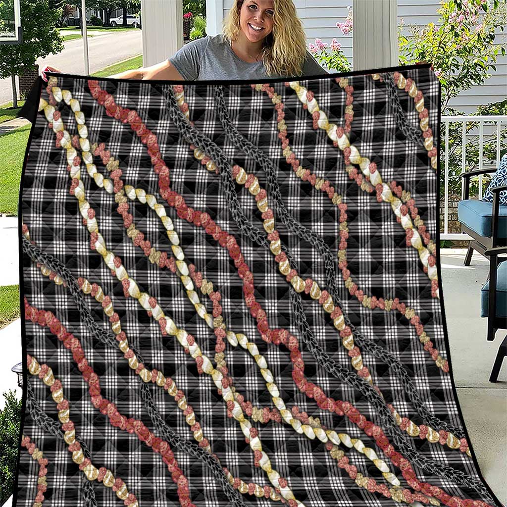 Hawaii Palaka Niihau Shell Lei Quilt Tropical Island Plaid Patterns