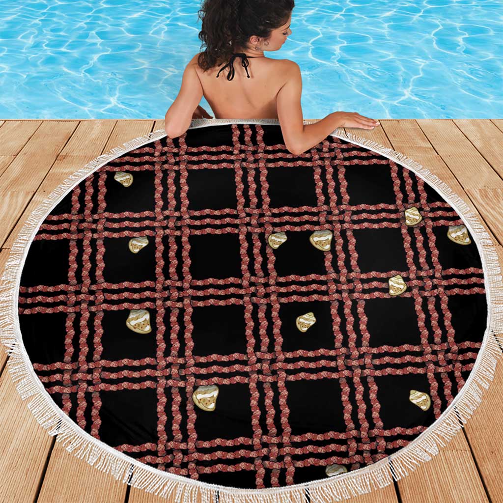 Hawaii Palaka Kahelelani Shell Lei Costume Beach Blanket Plaid Patterns