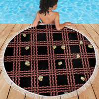 Hawaii Palaka Kahelelani Shell Lei Costume Beach Blanket Plaid Patterns