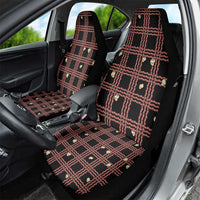 Hawaii Palaka Kahelelani Shell Lei Costume Car Seat Cover Plaid Patterns DT05 - Polynesian Pride