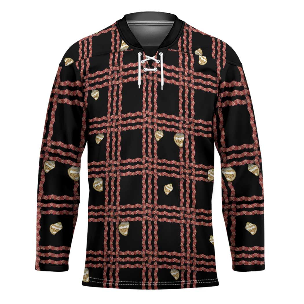 Hawaii Palaka Kahelelani Shell Lei Costume Hockey Jersey Plaid Patterns