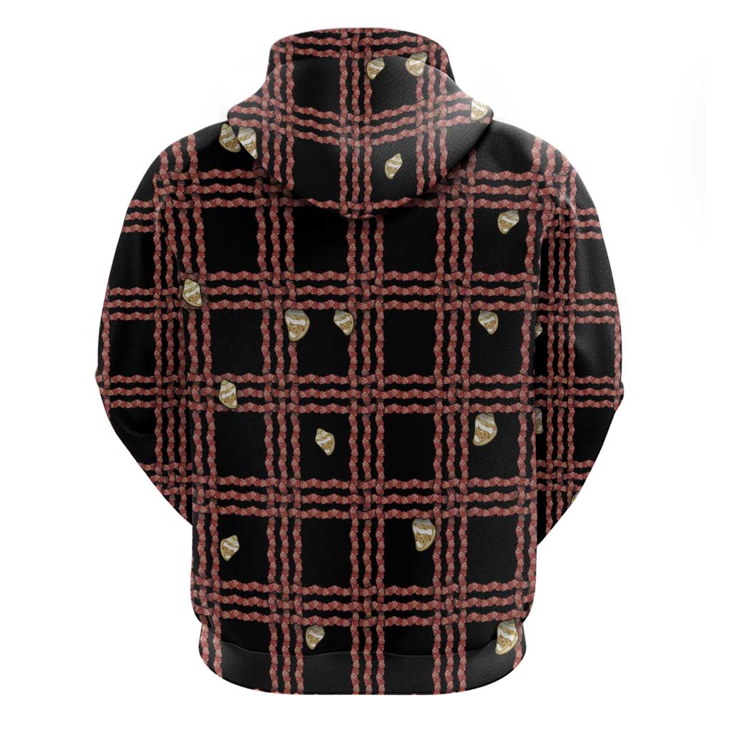 Hawaii Palaka Kahelelani Shell Lei Costume Hoodie Plaid Patterns