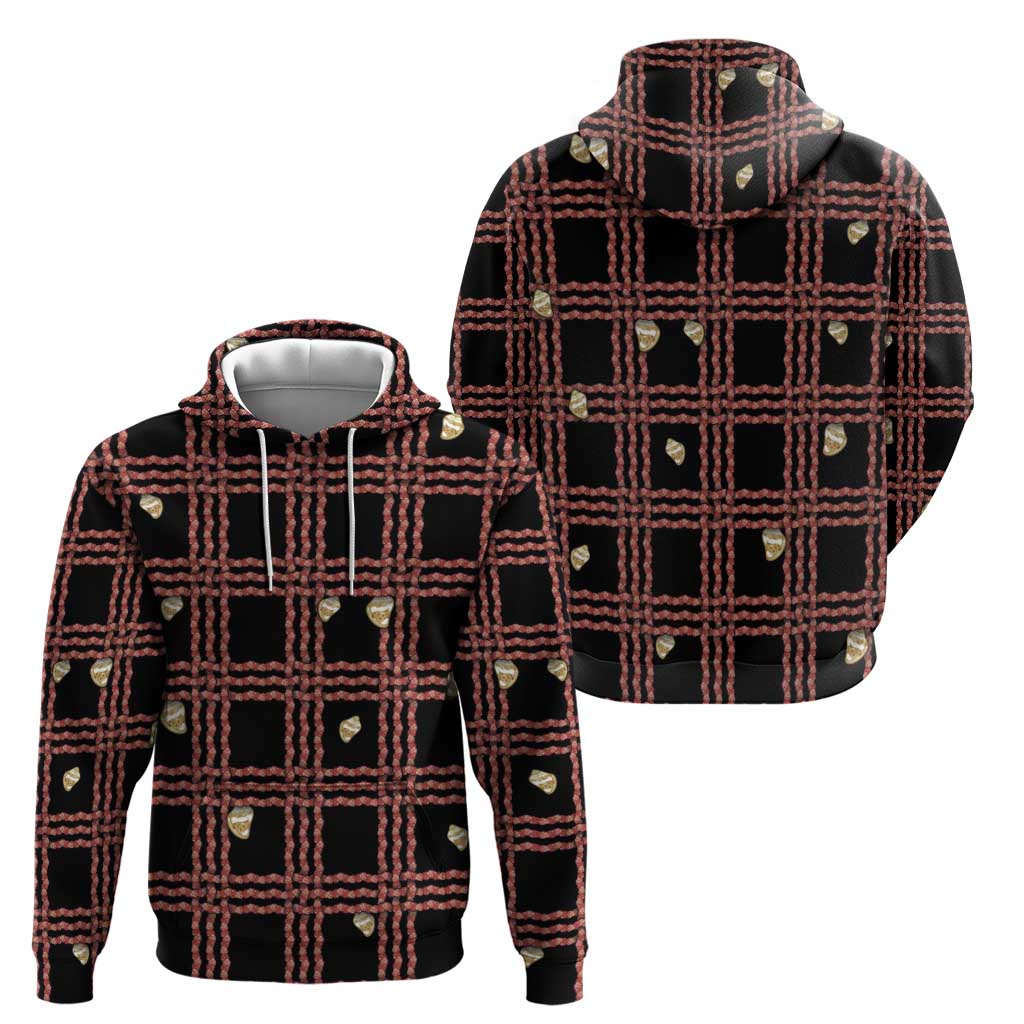 Hawaii Palaka Kahelelani Shell Lei Costume Hoodie Plaid Patterns