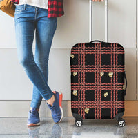 Hawaii Palaka Kahelelani Shell Lei Costume Luggage Cover Plaid Patterns