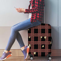 Hawaii Palaka Kahelelani Shell Lei Costume Luggage Cover Plaid Patterns