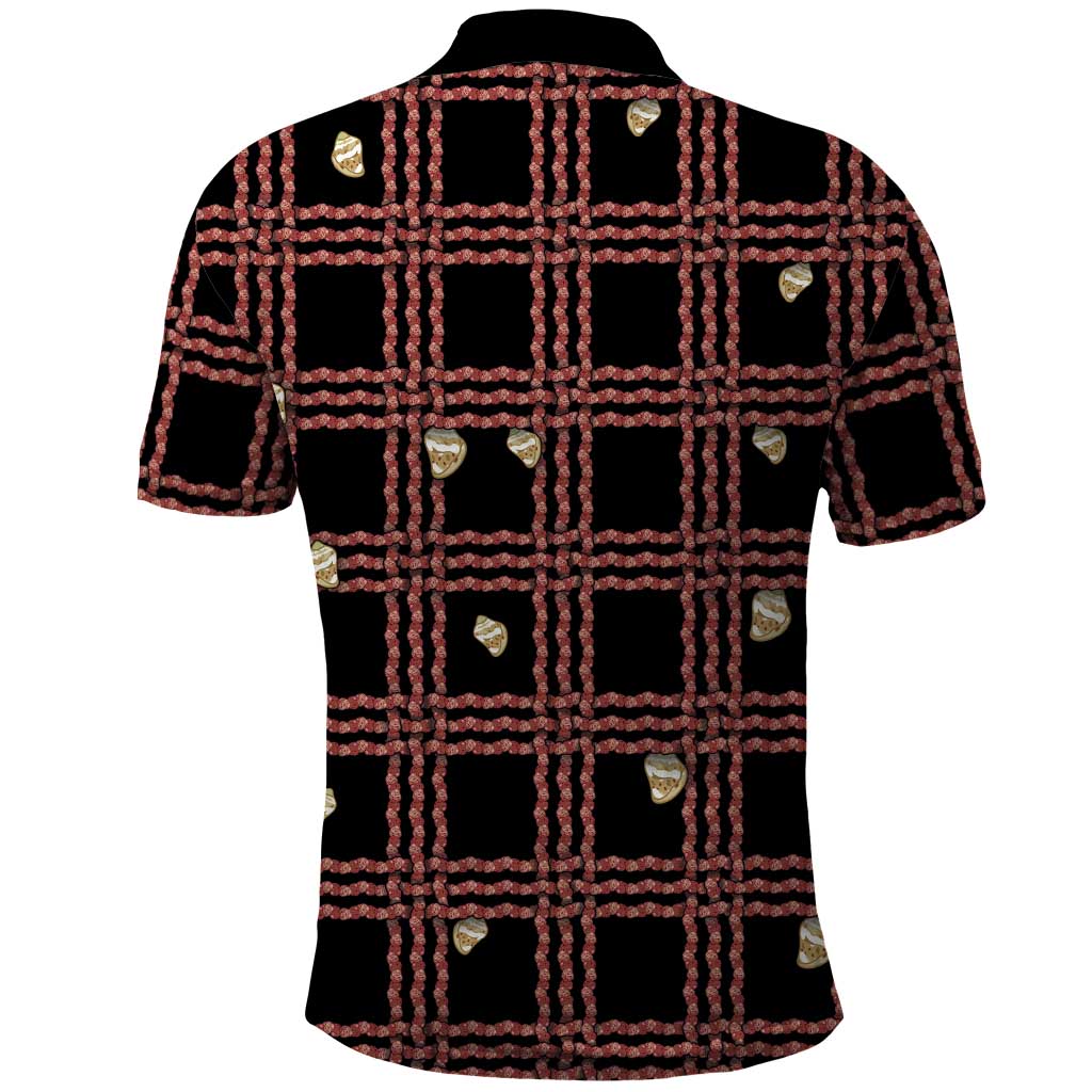 Hawaii Palaka Kahelelani Shell Lei Costume Polo Shirt Plaid Patterns
