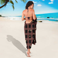 Hawaii Palaka Kahelelani Shell Lei Costume Sarong Plaid Patterns