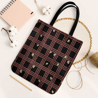 Hawaii Palaka Kahelelani Shell Lei Costume Tote Bag Plaid Patterns