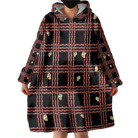 Hawaii Palaka Kahelelani Shell Lei Costume Wearable Blanket Hoodie Plaid Patterns DT05 - Polynesian Pride