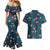 Hawaii Monstera Couples Matching Mermaid Dress and Hawaiian Shirt Hibiscus Flowers Simple Style - Polynesian Pride