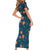 Hawaii Monstera Family Matching Short Sleeve Bodycon Dress and Hawaiian Shirt Hibiscus Flowers Simple Style - Polynesian Pride