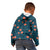 Hawaii Monstera Kid Hoodie Hibiscus Flowers Simple Style - Polynesian Pride