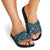 Hawaii Monstera Slide Sandals Hibiscus Flowers Simple Style - Polynesian Pride