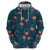 Hawaii Monstera Zip Hoodie Hibiscus Flowers Simple Style - Polynesian Pride