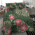 Hawaii Bedding Set Green Polynesian Monstera Patterns - Polynesian Pride