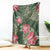 Hawaii Blanket Green Polynesian Monstera Patterns - Polynesian Pride