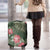 Hawaii Luggage Cover Green Polynesian Monstera Patterns - Polynesian Pride
