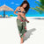 Hawaii Sarong Green Polynesian Monstera Patterns - Polynesian Pride