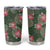 Hawaii Tumbler Cup Green Polynesian Monstera Patterns - Polynesian Pride