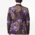 Hawaii Blazer Purple Polynesian Monstera Patterns - Polynesian Pride
