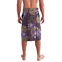 Hawaii Lavalava Purple Polynesian Monstera Patterns - Polynesian Pride